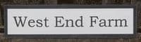 Slate House Sign with Raised Letters | The Sign Maker Shop
