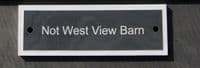 Painted Border Slate House Signs| The Sign Maker Shop