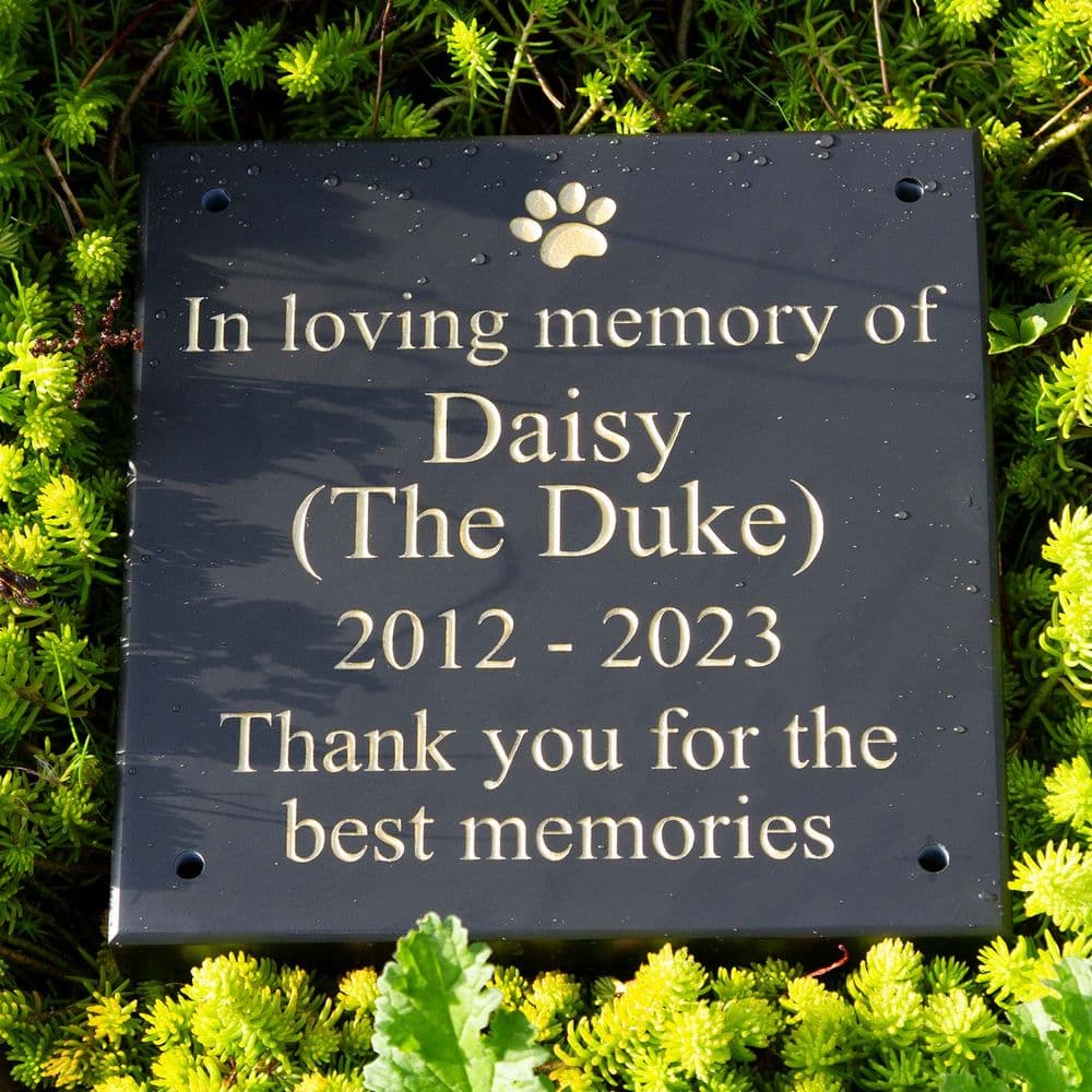 Slate Memorial Plaques - 12mm thick