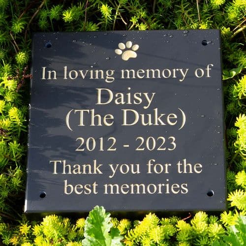 Superb Quality Slate Memorial Plaques | The Sign Maker Shop