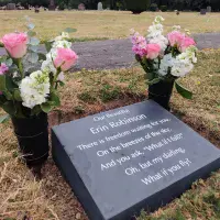 Slate Memorial Wedge with Engraved Lettering | The Sign Maker Shop