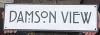 Modern slate sign with raised lettering on 20mm slate| The Sign Maker Shop
