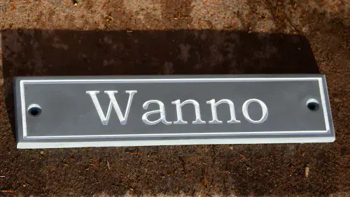 Slate Stable Name Sign - Horse Name Signs |The Sign Maker Shop