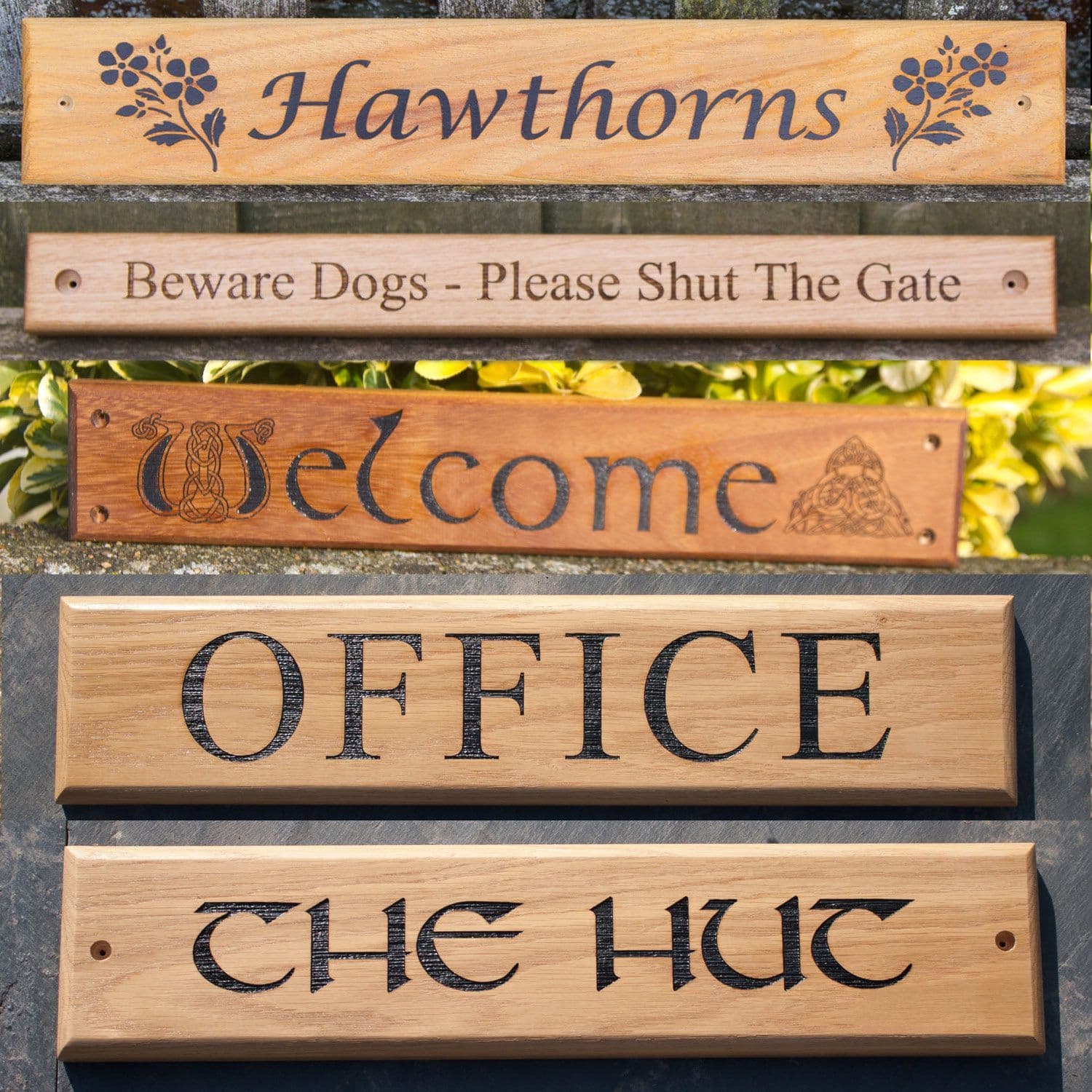 Small Wooden Signs | The Sign Maker Shop
