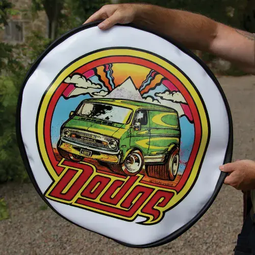 4x4 Soft Wheel Covers with Printed Design | The Sign Maker Shop