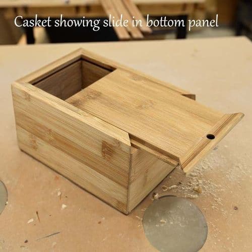 Solid Bamboo Ashes Casket - 4 Sizes | The Sign Maker Shop