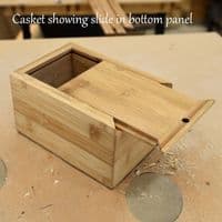 Solid Bamboo Ashes Casket - 4 Sizes | The Sign Maker Shop