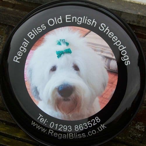 Spare Wheel Covers - Text & full colour logo |  The Sign Maker Shop