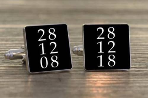 Special Date or Dates Cufflinks