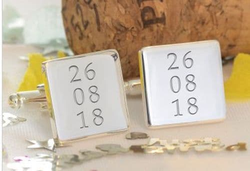 Special Date or Dates Cufflinks