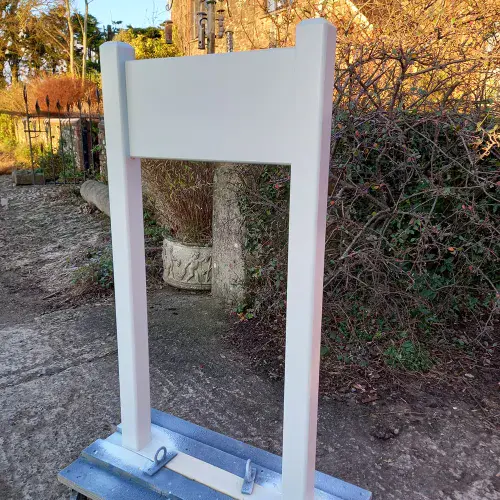 Discounted Painted Wooden Entrance Signs with Posts | The Sign Maker Shop