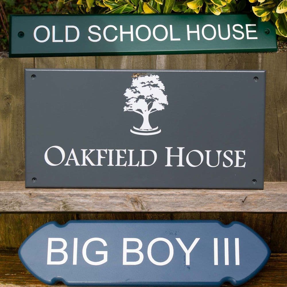 Special Offer - Single Sided Painted Hardwood Signs