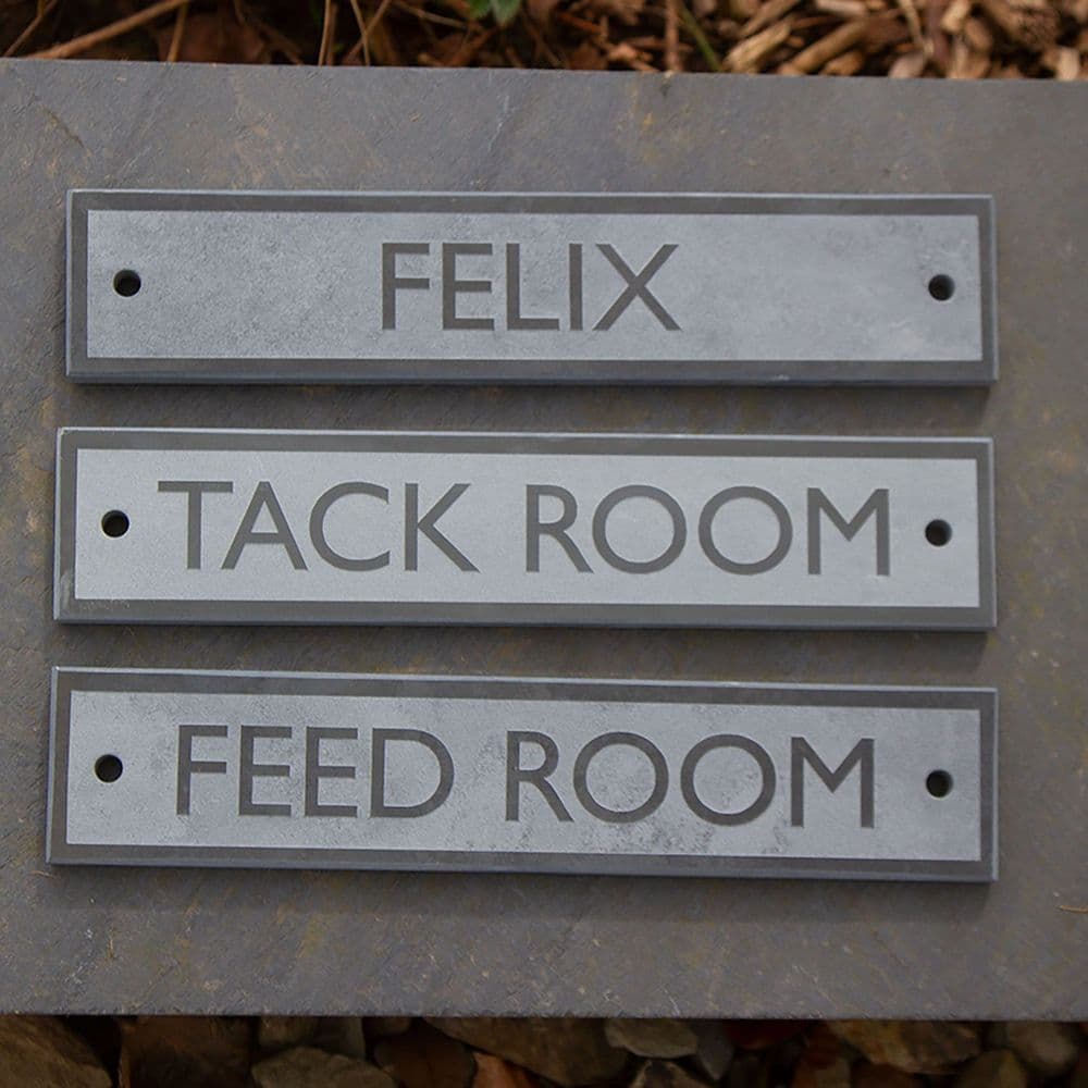 Special Offer - Slate Stable Signs
