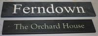 75mm Slate House Signs - Printed or Engraved | The Sign Maker
