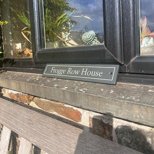 Standard Slate House Signs (75mm / 3