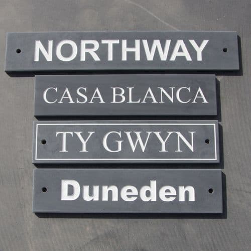 Standard Slate House Signs (75mm / 3