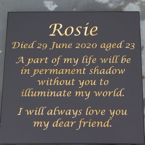 Stone Memorial Tablets | The Sign Maker Shop