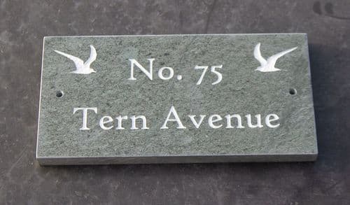 Superior Lakeland Green 20mm Slate  Signs | The Sign Maker Shop
