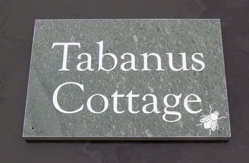 Superior Lakeland Green 20mm Slate  Signs | The Sign Maker Shop
