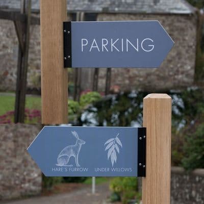 T-Channel Arrow / Finger  Signs - Printed and Laminated