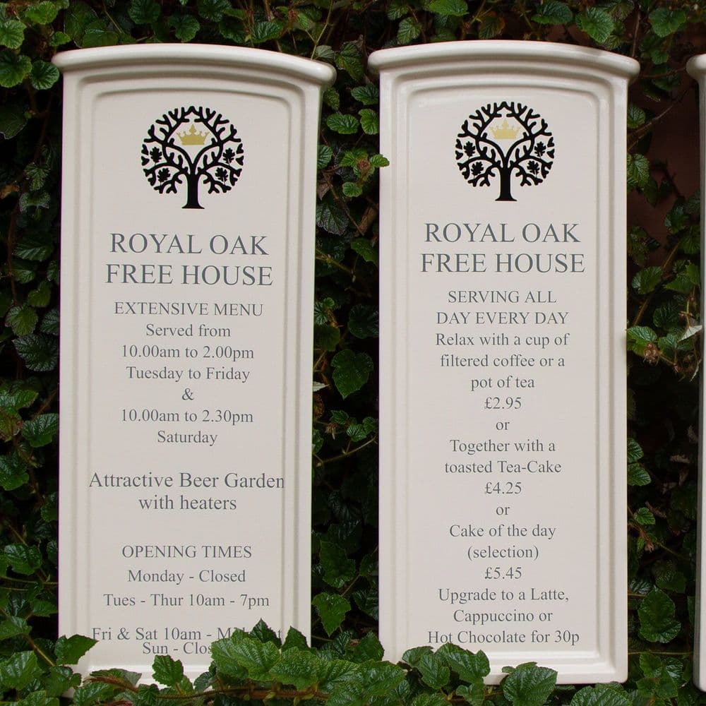 Tall ThinPub Signs - SM-PB3316