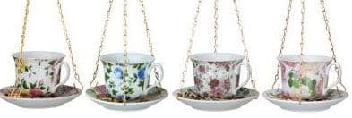 Ceramic Tea Cup Bird Feeder | The Sign Maker Shop
