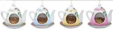 Tea Pot Ceramic Bird Feeder | The Sign Maker Shop