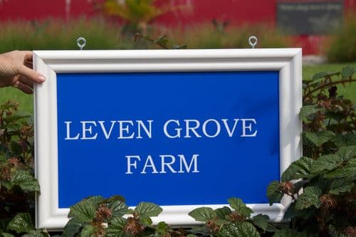 The Deco Hanging Sign + Sturdy Bracket| The Sign Maker Shop