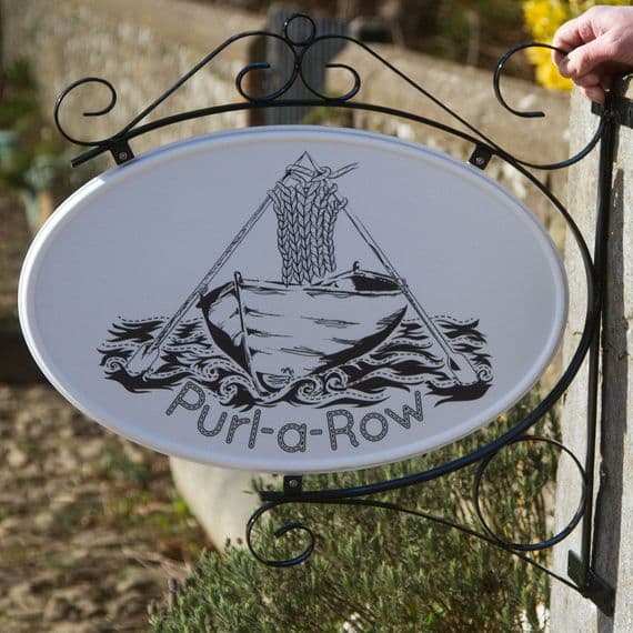 Attractive Oval Hanging Sign - Very Secure | The Sign Maker Shop