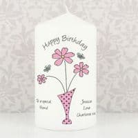 Artistic MUMMY Candle - Personalised | The Sign Maker Shop