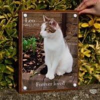 Printed Metal Memorials - Colour Photographs | The Sign Maker