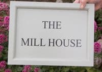 Traditional Painted Framed Signs  | The Sign Maker Shop
