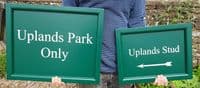 Traditional Painted Framed Signs  | The Sign Maker Shop