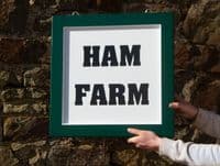 Traditional Painted Framed Signs  | The Sign Maker Shop