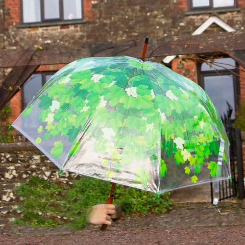 Transparent Leafy Tree Umbrella | The Sign Maker Shop
