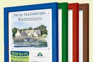 Online Sign Maker | Two Door  Notice Board 30mm