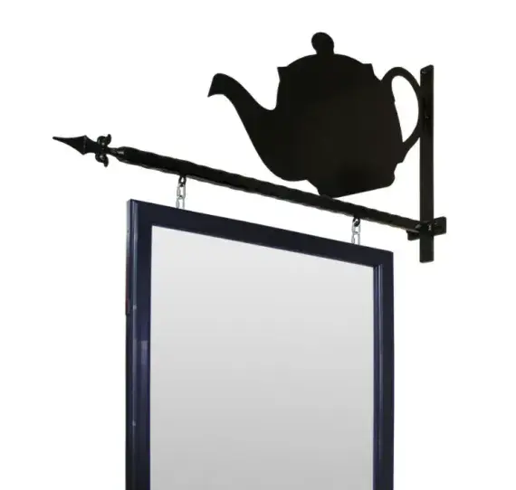 Café & Tea Shop Teapot Sign Bracket | The Sign Maker Shop