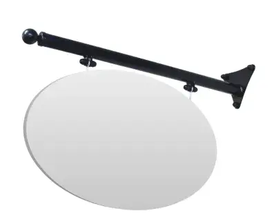 TZJECT 1- Simple Round Sign Bracket – 5 Sizes