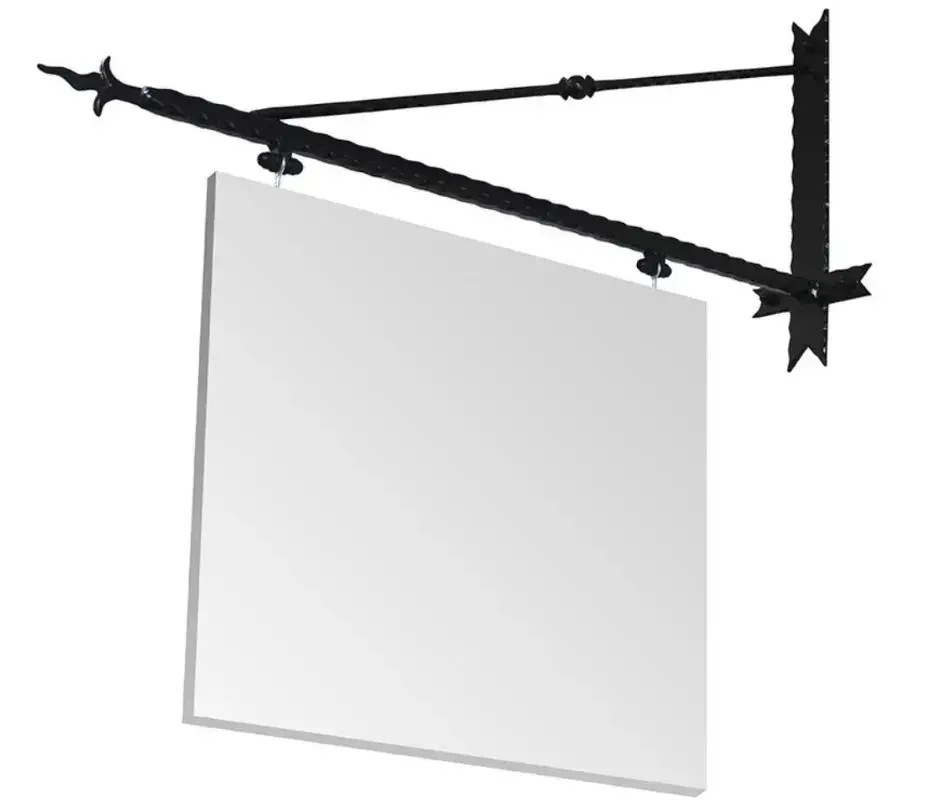 TZJECT 26 Extra-Long Scroll Sign Bracket – 124cm