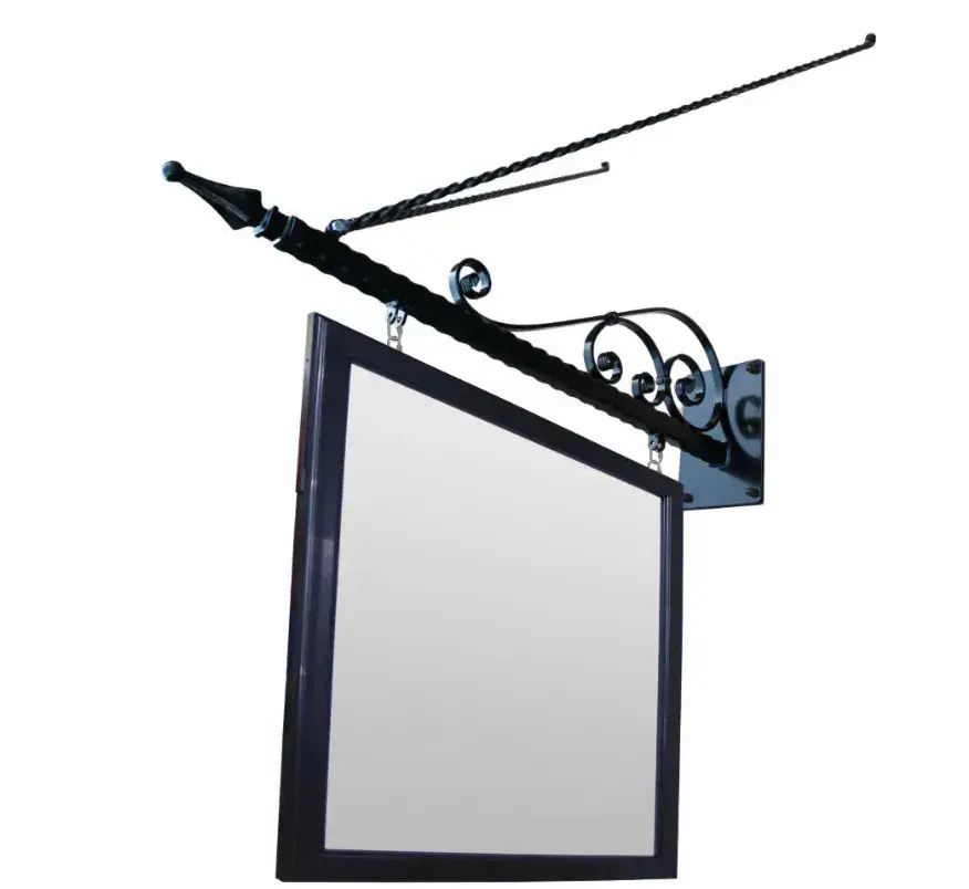 TZJECT 28 Double Scroll Bracket with Tension Bars – 120cm