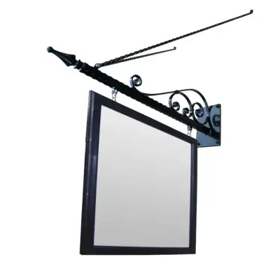 TZJECT 28 Double Scroll Bracket with Tension Bars – 120cm