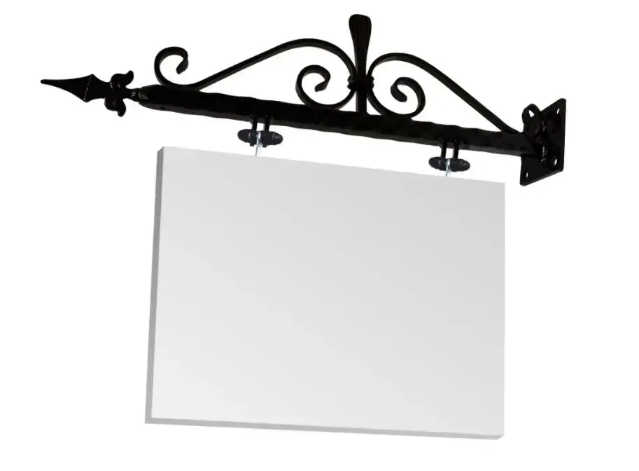 TZJECT 32 Small Scroll Sign Bracket – 630mm