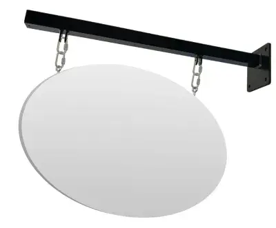 TZJECT 35  Modern Projecting Sign Bracket – 745mm long - 410mm offset eyes.