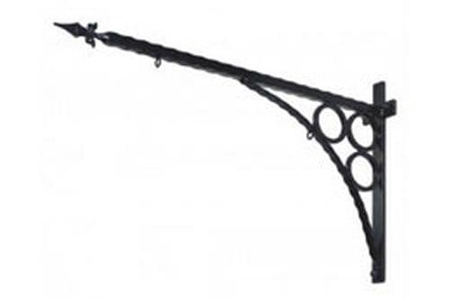 TZJECT 4 - Ornate Heavy-Duty Steel Sign Bracket -