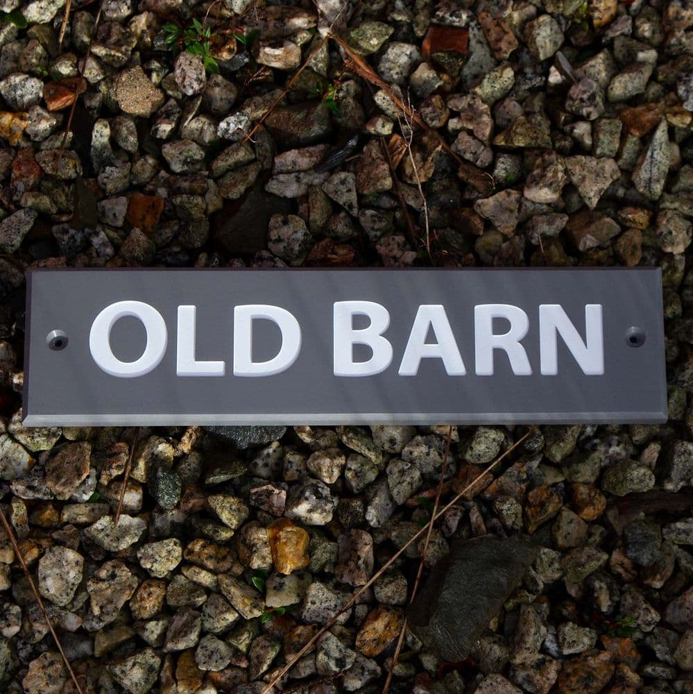 Value Engraved Signs in Stone-like Corian