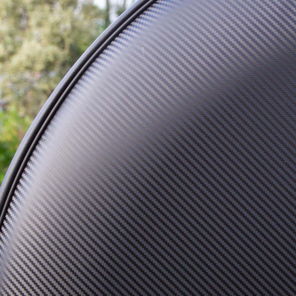 Vinyl Wheel Covers - Carbon Fibre Wrap
