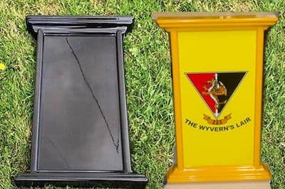 Wall Mounted Fibrglass Sign  - SM-PB2618