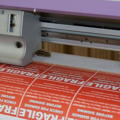 Weather Proof Printed Vinyl Stickers  - Textured Vinyl