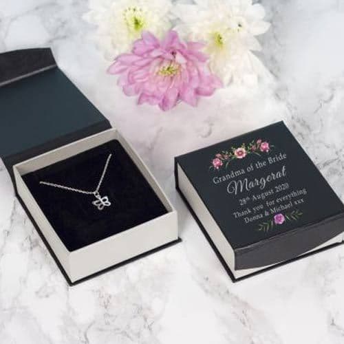 Wedding Party Butterfly Necklace | The Sign Maker Shop

