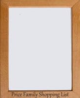 Whiteboard with Natural Wooden Frame | The Sign Maker Shop
